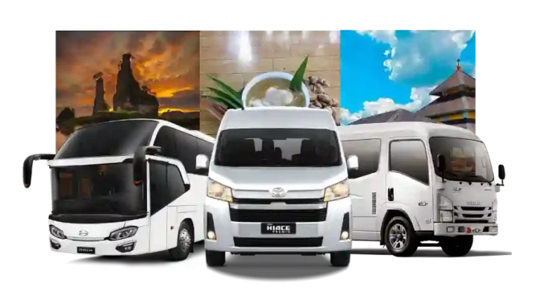 Rental Bus Demak Mini & Medium Bus Murah Pariwisata Mulai 700K
