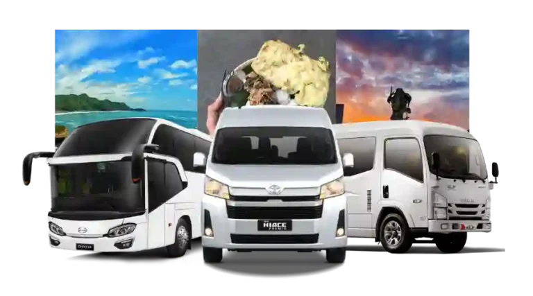 Rental Bus Kebumen Mini & Medium Bus Murah Pariwisata Mulai 700K