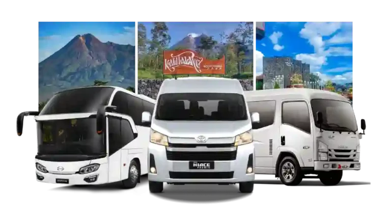 Rental Bus Klaten Mini & Medium Bus Murah Pariwisata Mulai 700K
