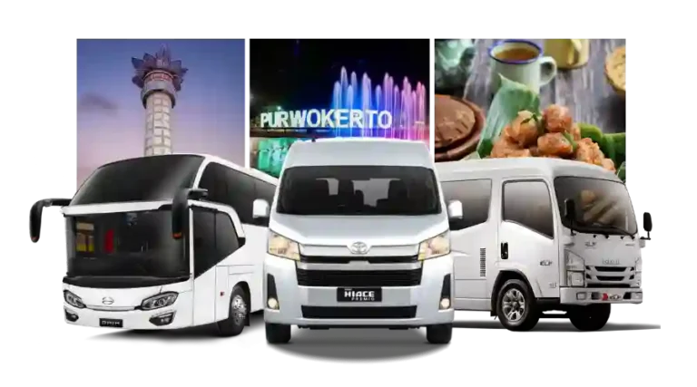 Sewa Bus Purwokerto Mini & Medium Bus Murah Pariwisata Mulai 700K