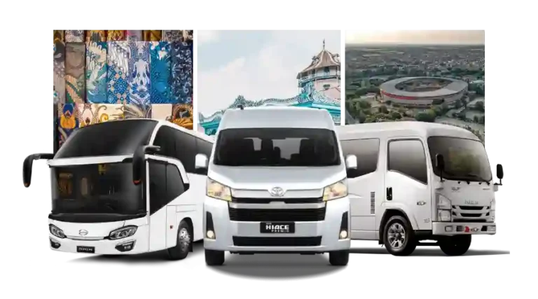 Rental Bus Solo Surakarta Mini & Medium Bus Murah Pariwisata Mulai 700K