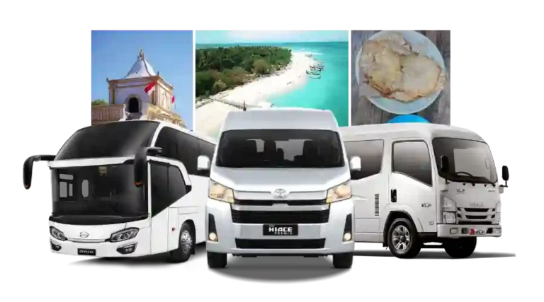 Sewa Bus Sumenep Mini & Medium Bus Murah Pariwisata Mulai 700K